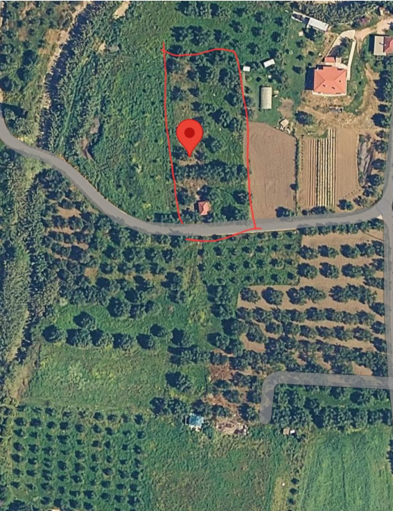 1.500 m² Grundstück nahe Finikounda – nur zur Miete – Ansicht 1